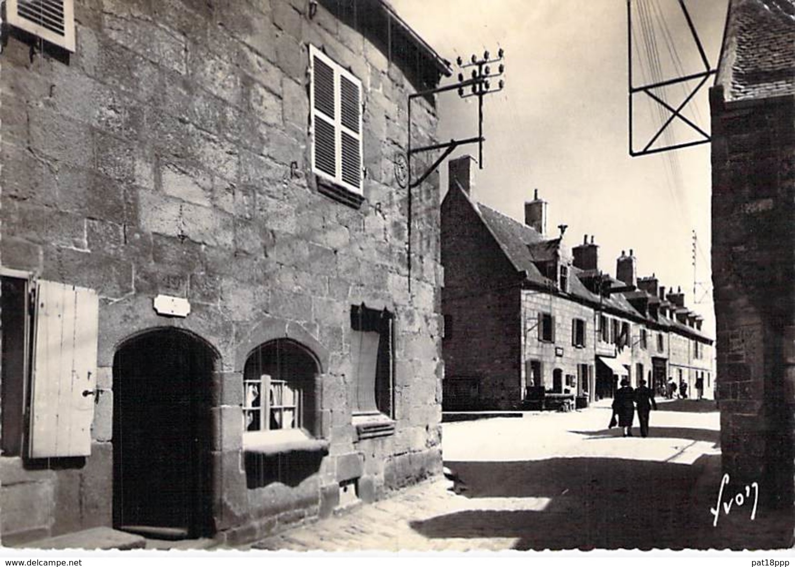 29 - ROSCOFF : Maison Dite De " Marie Stuart ' CPSM Dentelée Noir Blanc Grand Format - Finistère - Roscoff