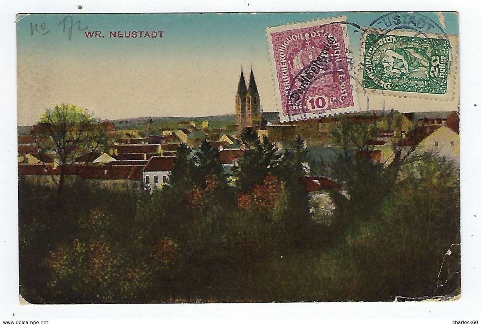 CPA - Wiener Neustadt - WR Neustadt - Wiener Neustadt