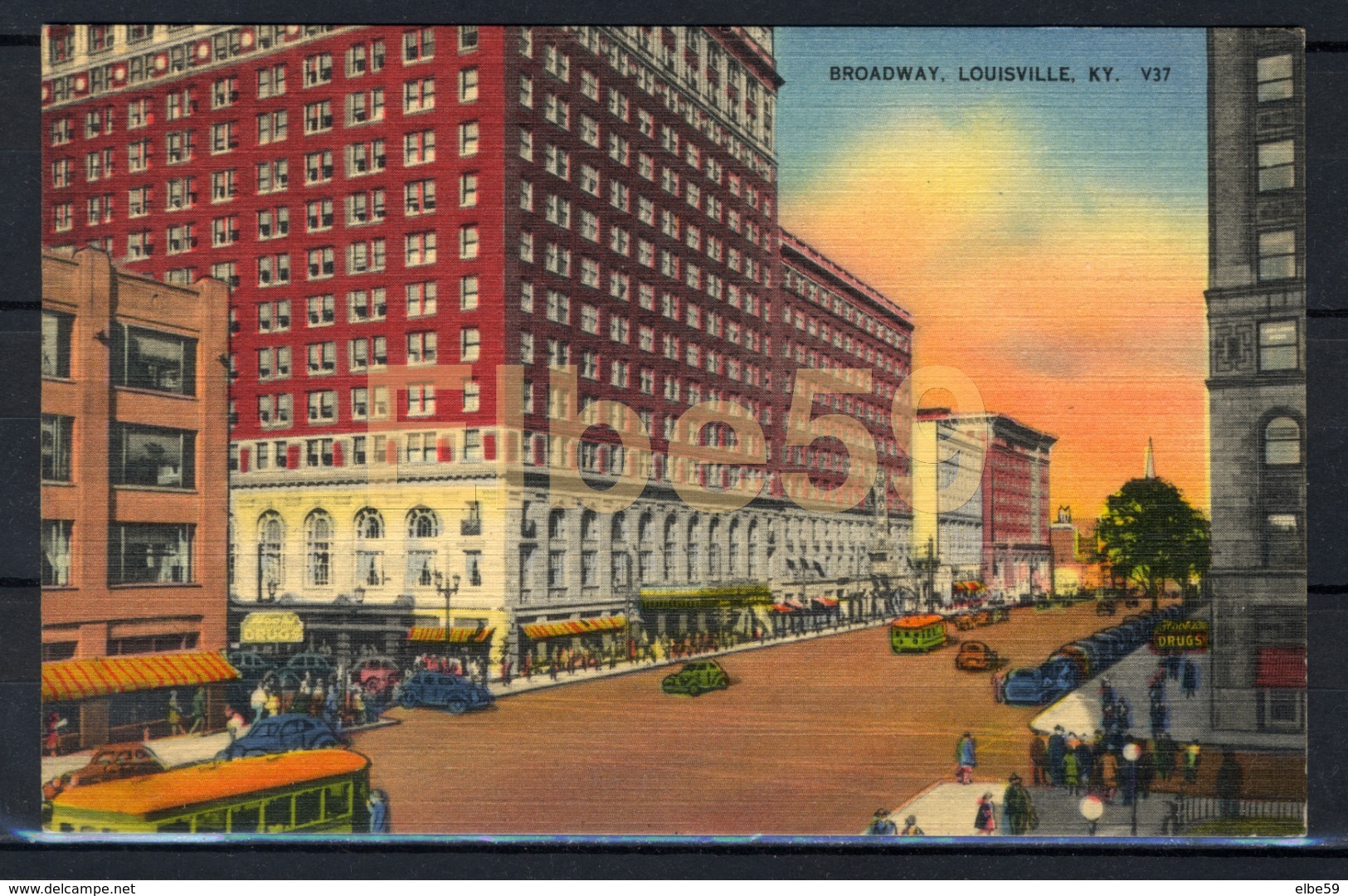 USA, Louisville (KY) Broadway, Tramways, Used - Louisville