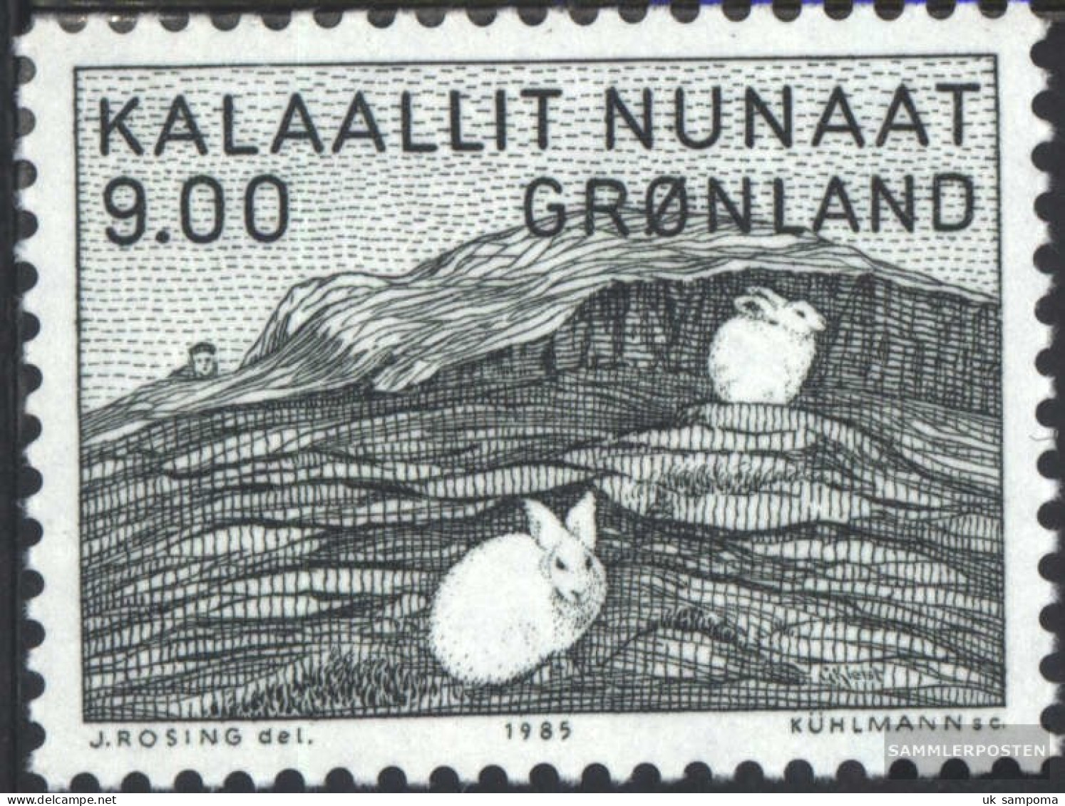 Denmark - Greenland 161 (complete Issue) Unmounted Mint / Never Hinged 1985 Art: Gerhard Kleist - Unused Stamps