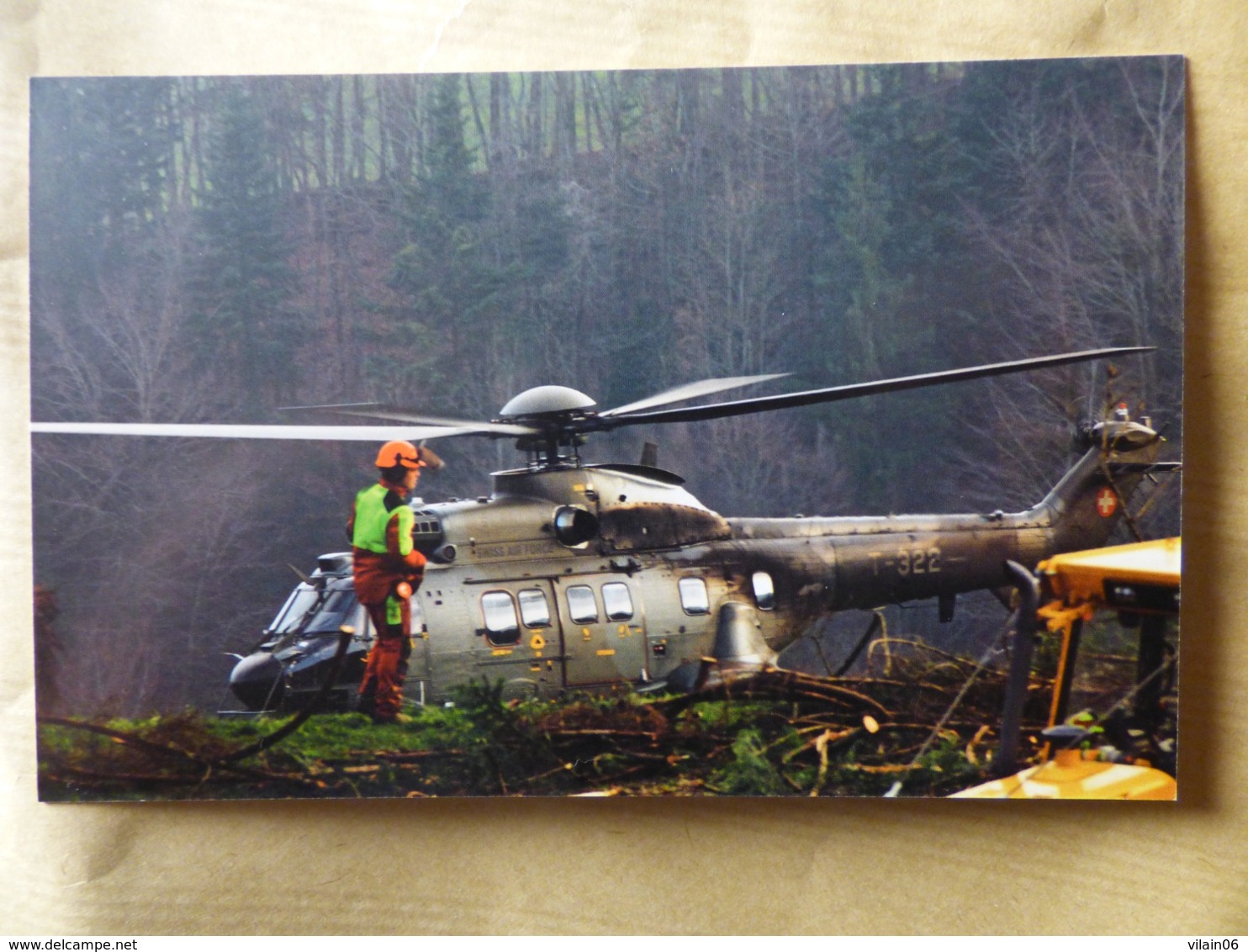 SWISS AIR FORCE  SUPER PUMA     T-322 - Hubschrauber