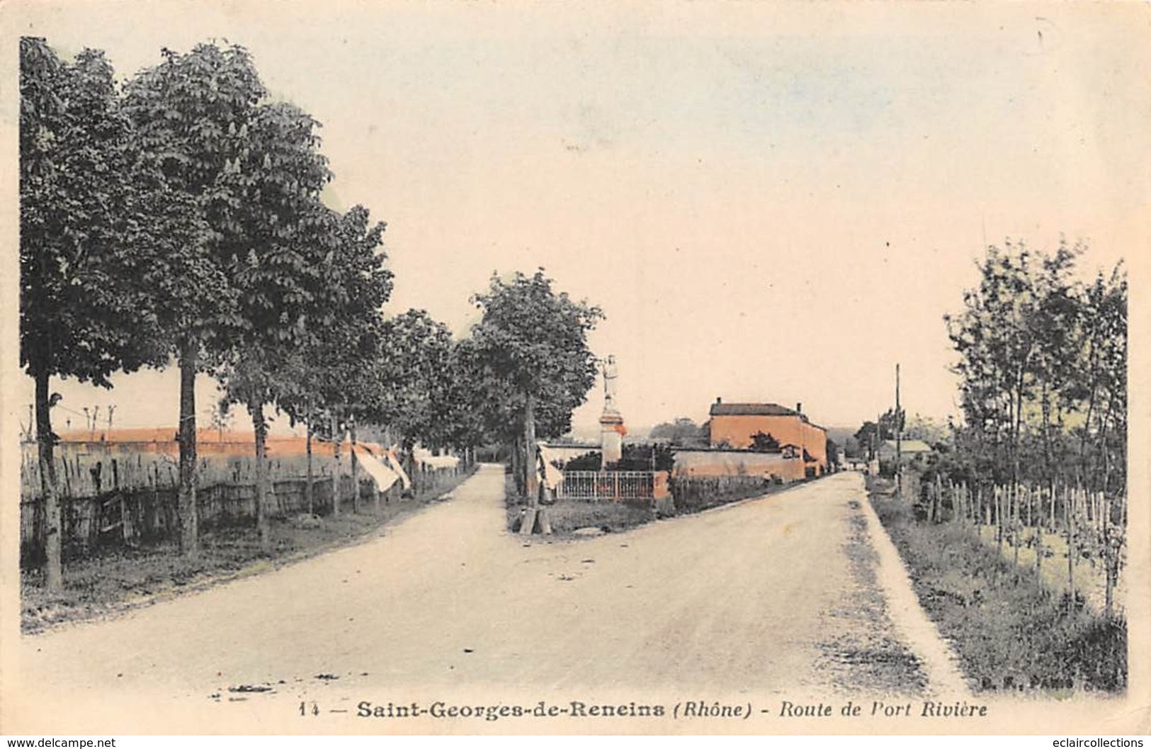 St Georges De Reneins      69        Route De Port Rivière        (voir Scan) - Autres & Non Classés