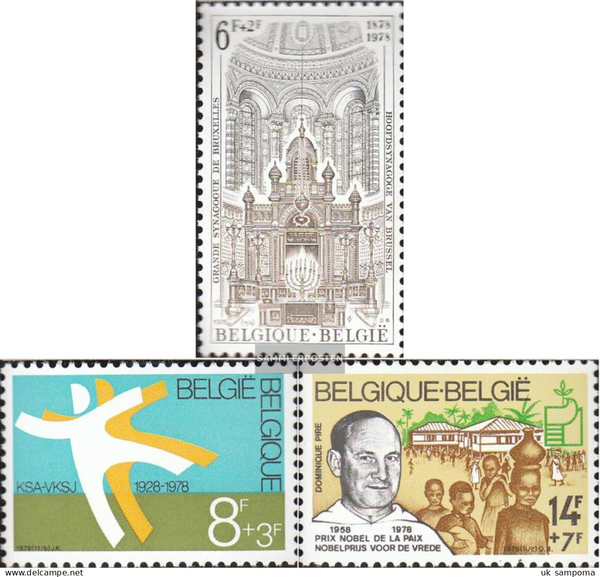 Belgium 1970-1972 (complete Issue) Unmounted Mint / Never Hinged 1978 Solidarity - Unused Stamps