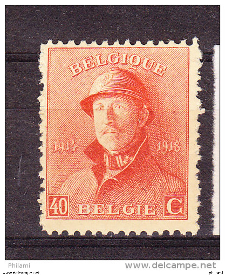 BELGIQUE COB 173 ** MNH  . (4T115) - 1919-1920 Roi Casqué