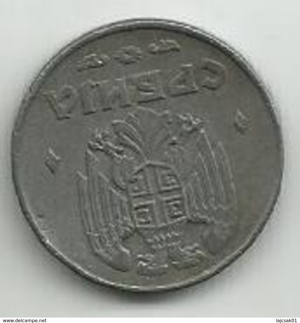 Serbia 1 Dinar 1942. Zinc - Serbia