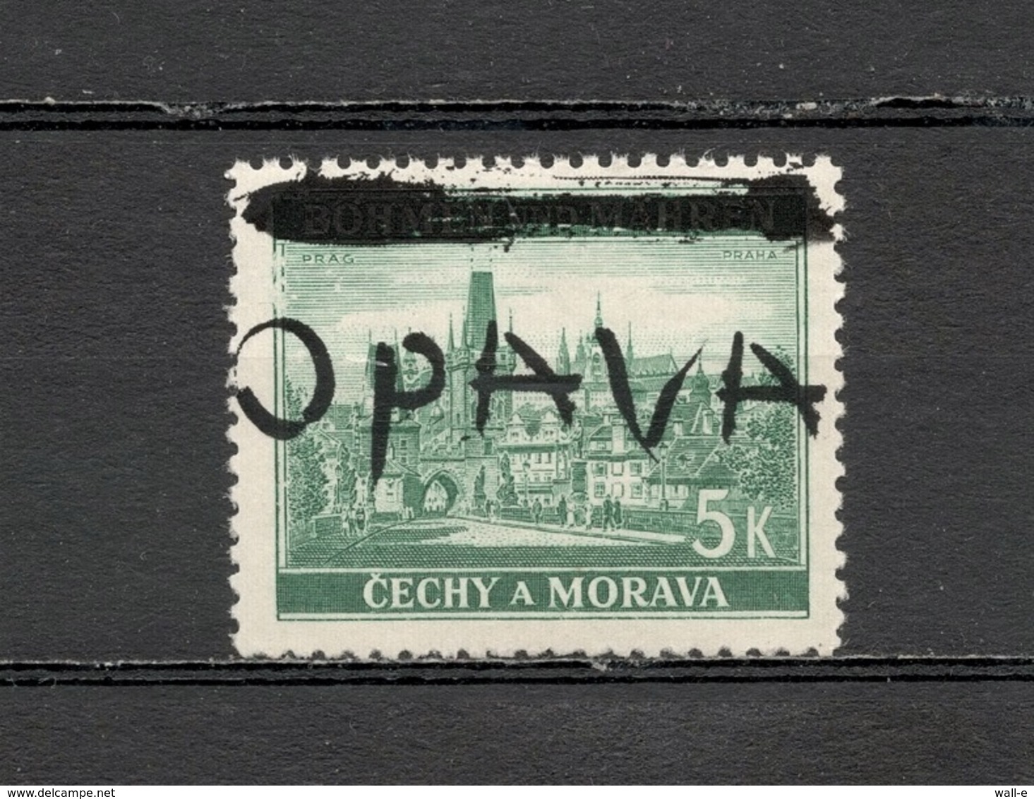 1945 Czechoslovakia Local Liberation Revolutionary Overprints OPAVA Postfrisch - Ongebruikt