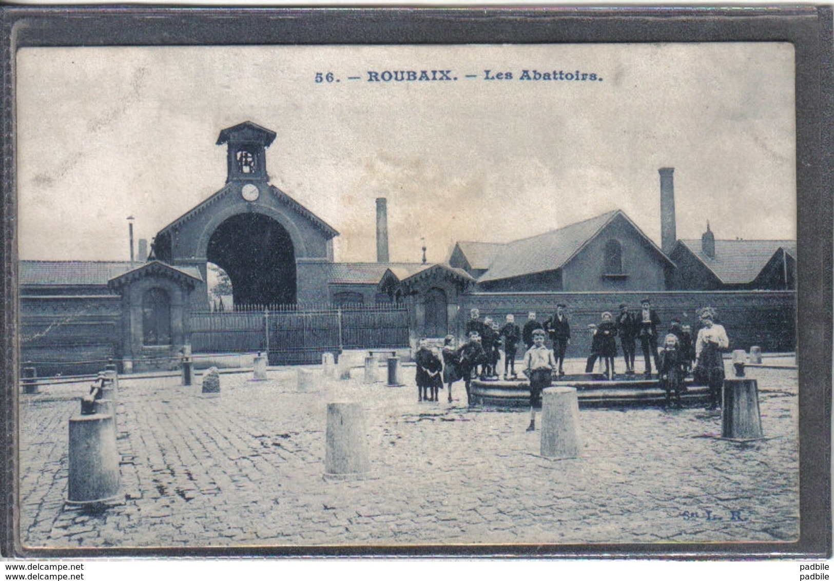 Carte Postale 59. Roubaix Les Abattoirs  Très Beau Plan - Roubaix