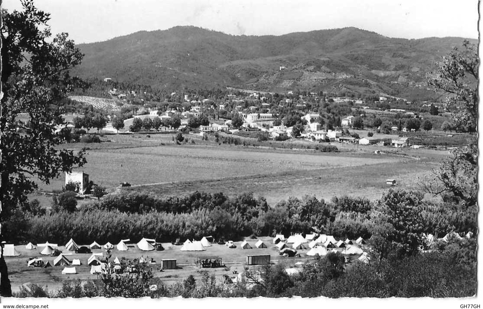 CPA MANDELIEU -camping De L'argentière - Autres & Non Classés