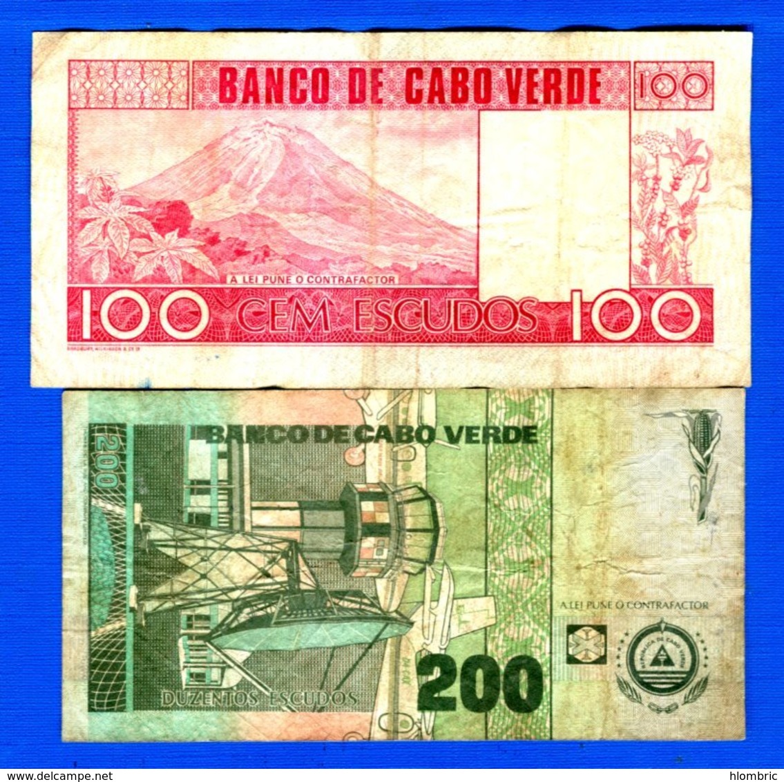 Cape Verde  2  Billets - Capo Verde