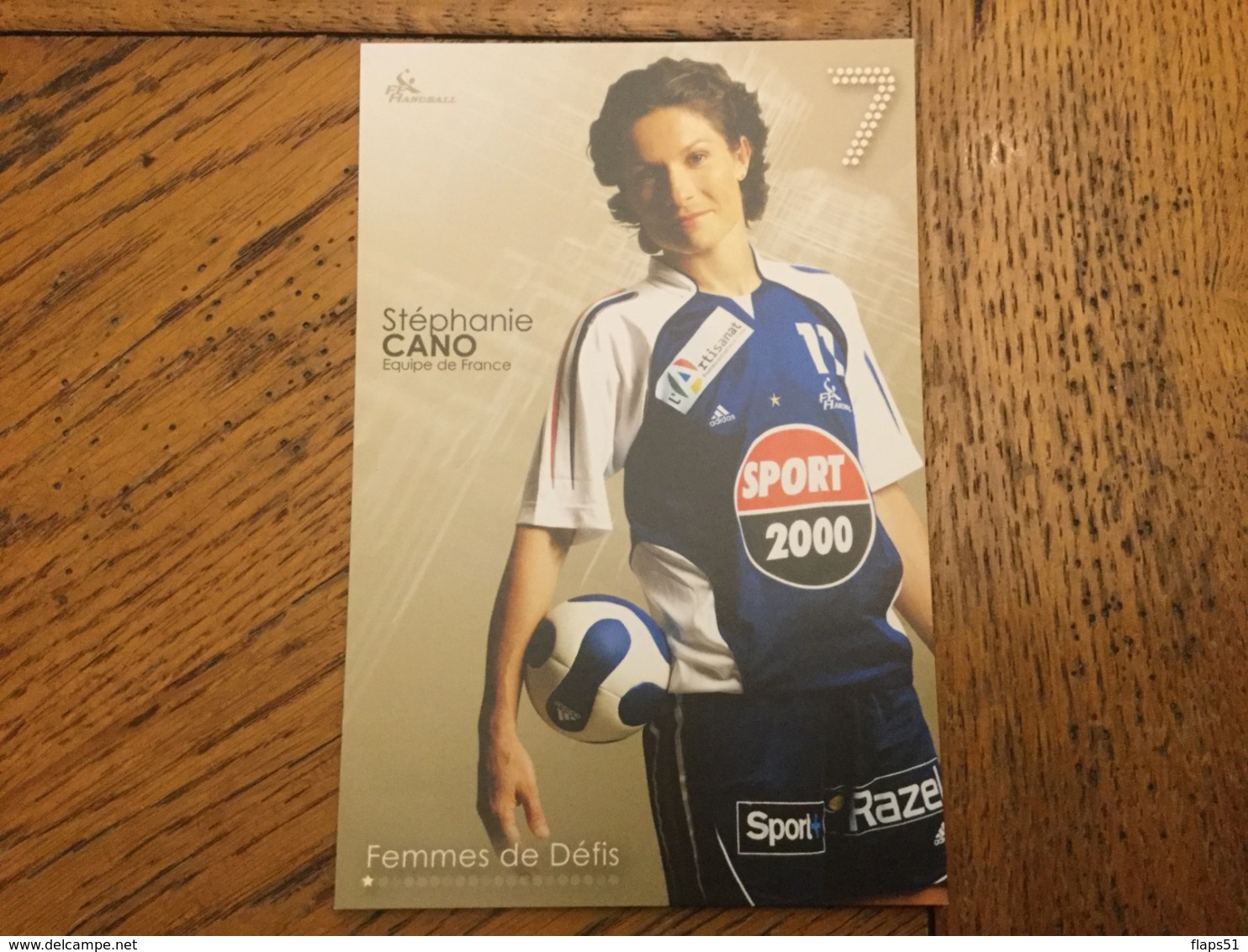 Stéphanie CANO Joueuse De L’équipe De France - Handball