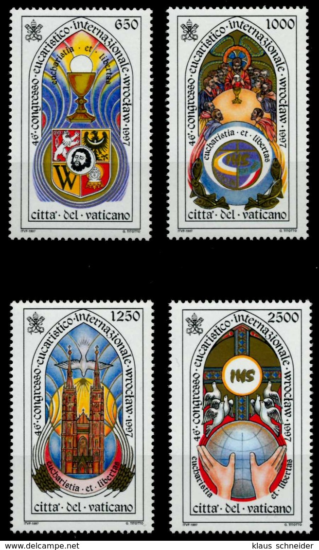 VATIKAN 1997 Nr 1217-1220 Postfrisch S016112 - Unused Stamps