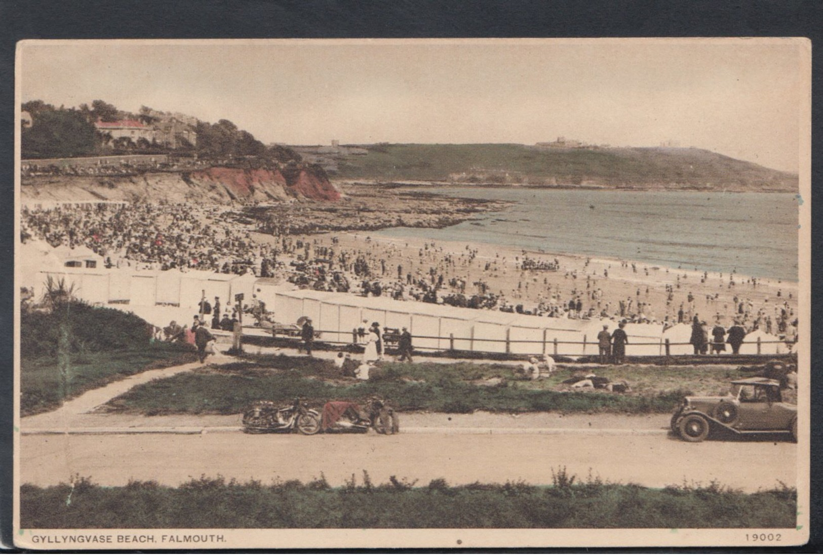 Cornwall Postcard - Gyllyngvase Beach, Falmouth   DC2214 - Falmouth