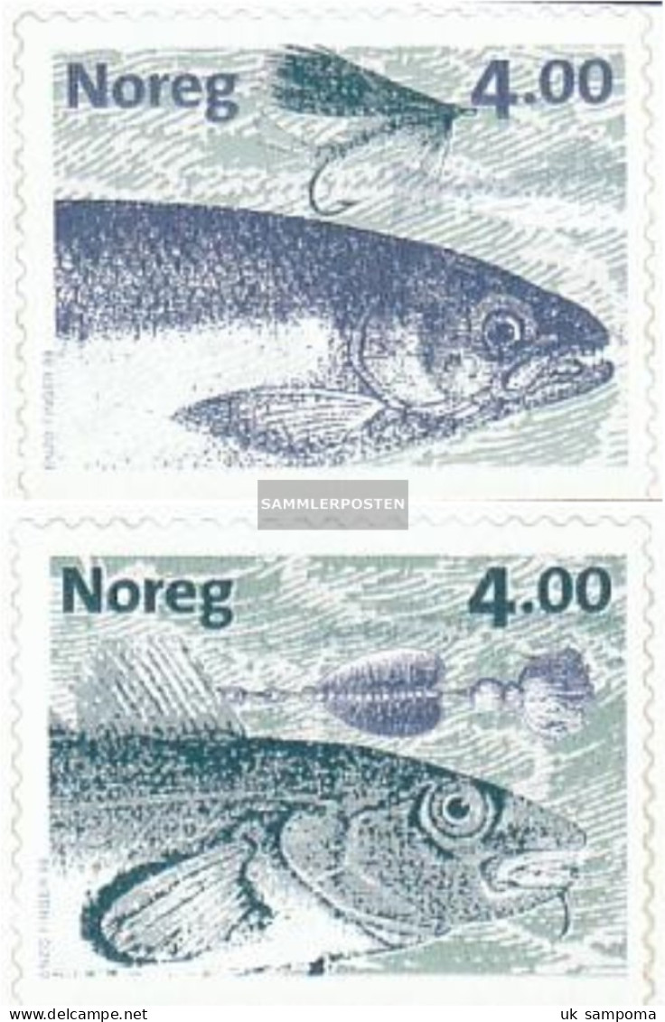 Norway 1301Du-1302Du (complete Issue) Unmounted Mint / Never Hinged 1999 Fishing - Unused Stamps