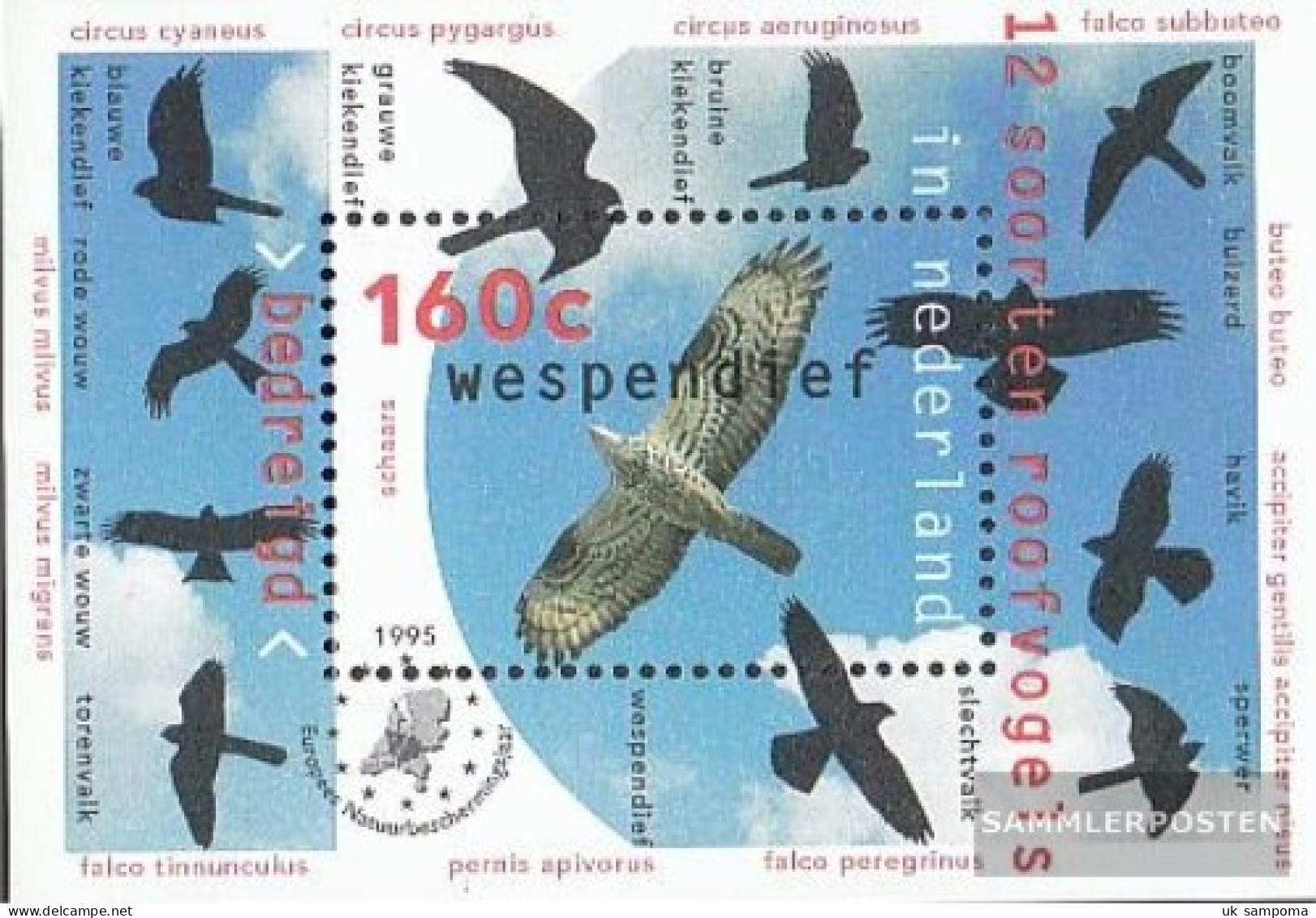 Netherlands Block44 (complete Issue) Unmounted Mint / Never Hinged 1995 Nature And Environment - Blocks & Sheetlets