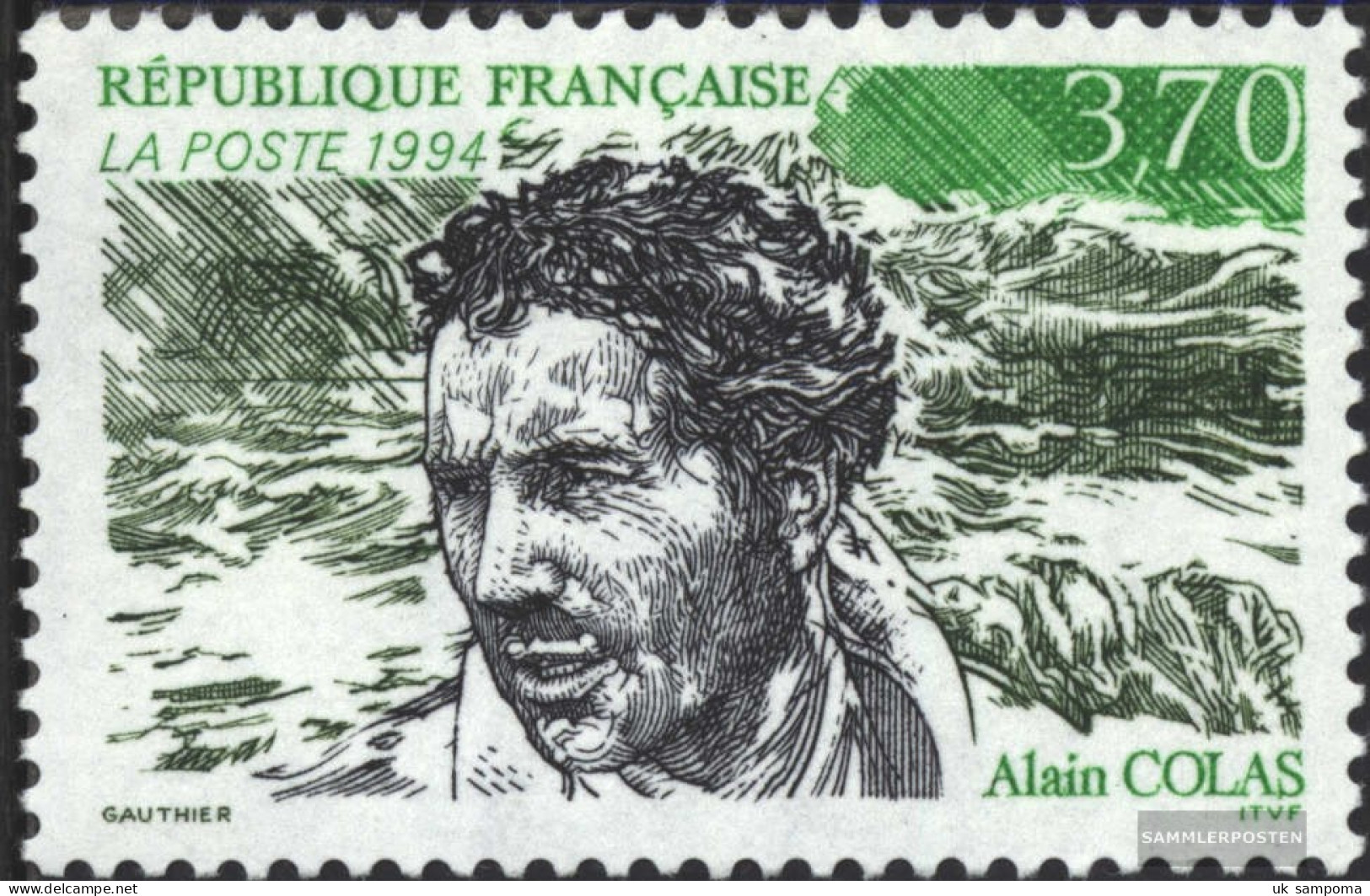 France 3058 (complete Issue) Unmounted Mint / Never Hinged 1994 Alain Colas - Nuovi