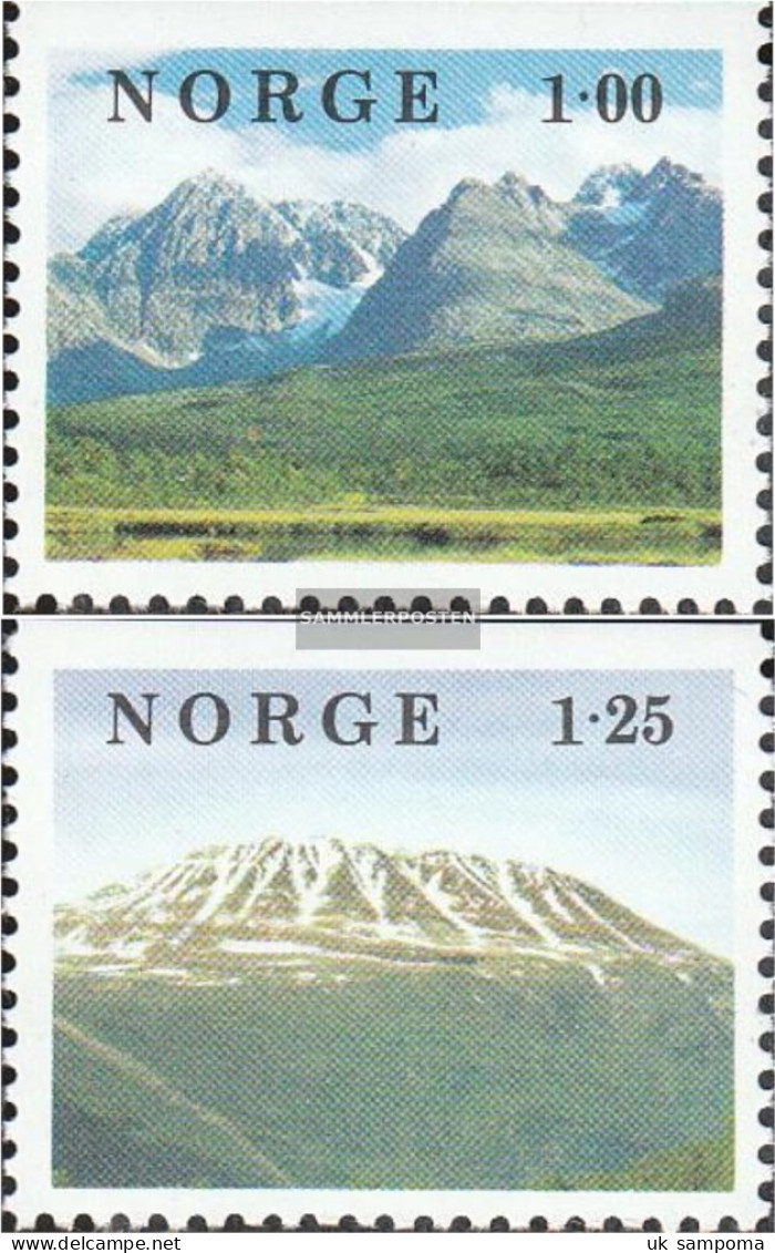 Norway 771Do-772Do (complete Issue) Unmounted Mint / Never Hinged 1978 Landscapes - Unused Stamps