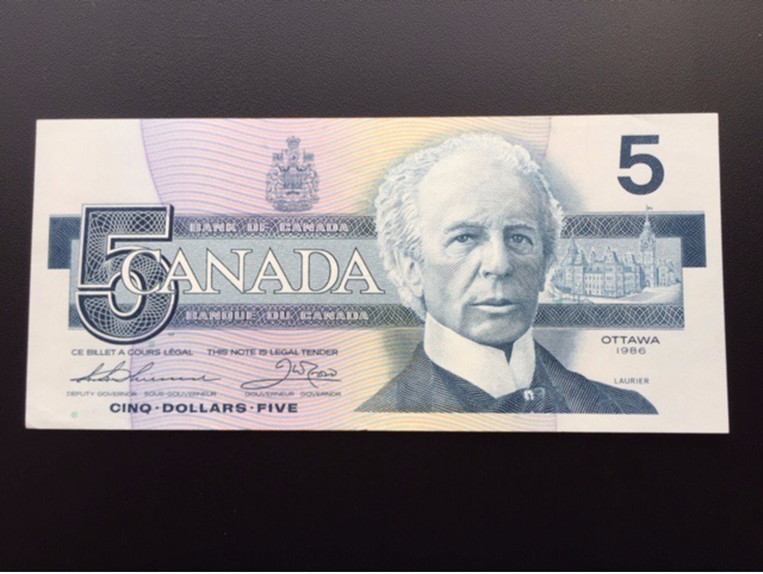 CANADA P95 5 DOLLARS 1986 UNC - Canada