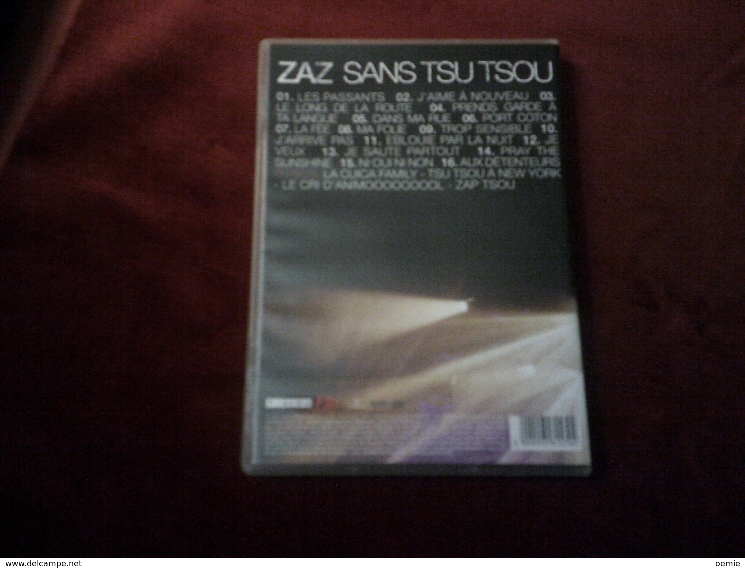 ZAZ ° SANS TSU  TSOU   °° DVD 16 TITRES + BONUS - Conciertos Y Música