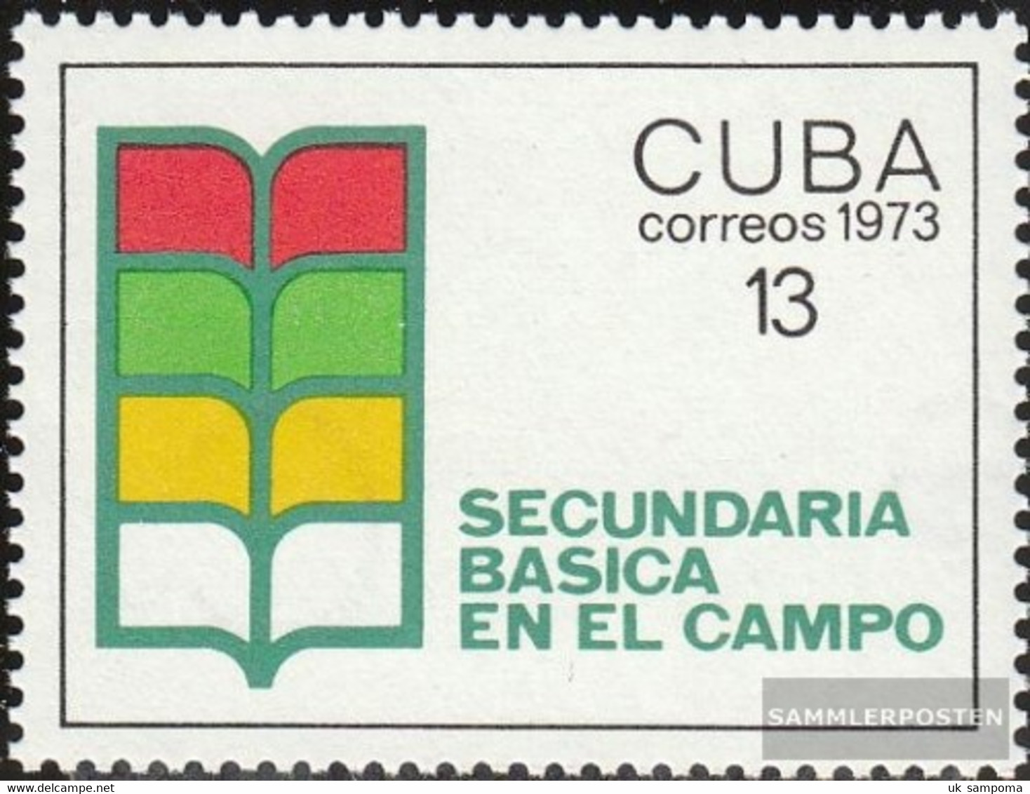 Cuba 1878 (complete Issue) Unmounted Mint / Never Hinged 1973 Improvement Education - Unused Stamps