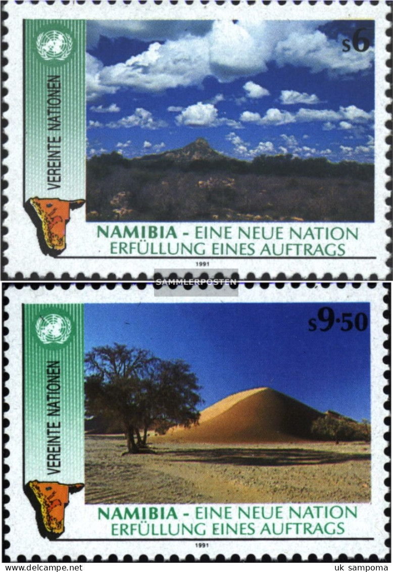 UN - Vienna 114-115 (complete Issue) Unmounted Mint / Never Hinged 1991 Namibia - Unused Stamps