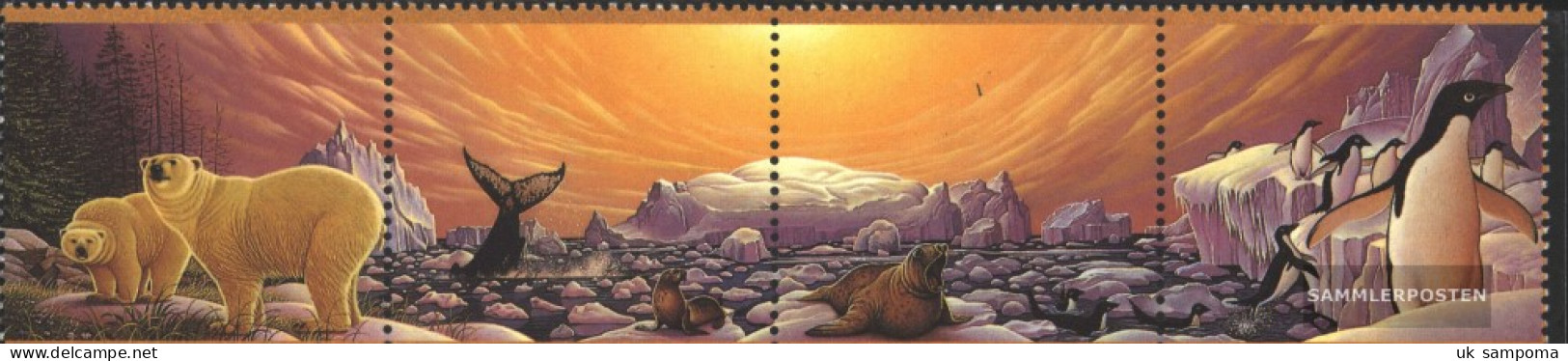 UN - Geneva 239-242 Quad Strip (complete Issue) Unmounted Mint / Never Hinged 1993 Climate Change - Neufs