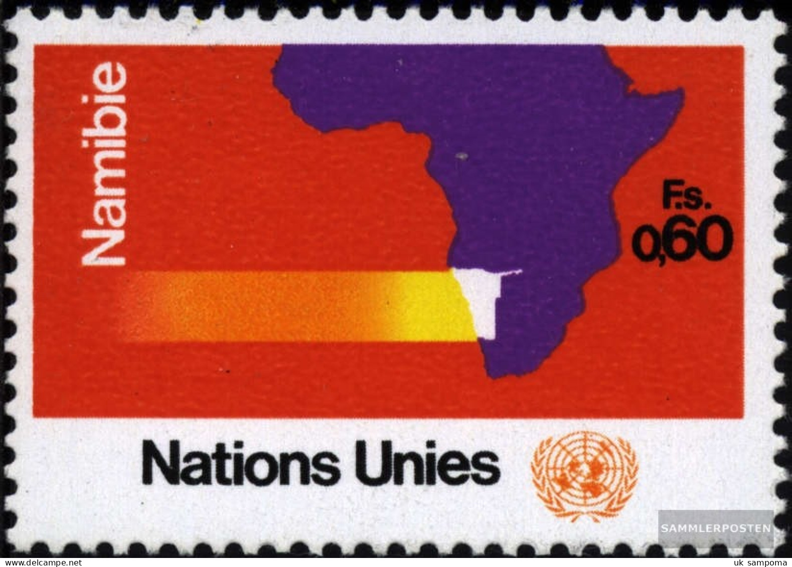 UN - Geneva 34 (complete Issue) Unmounted Mint / Never Hinged 1973 Help For Namibia - Used Stamps
