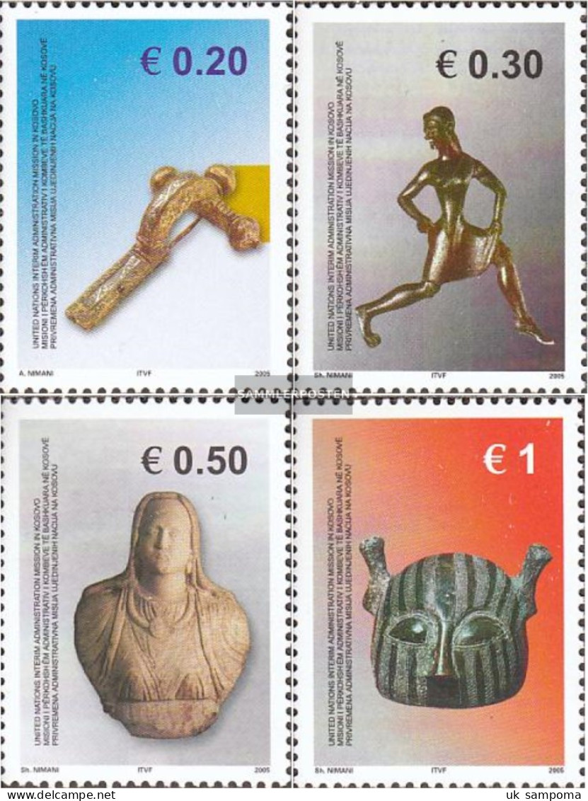 Kosovo 38-41 (complete Issue) Unmounted Mint / Never Hinged 2005 Archaeological Finds - Neufs