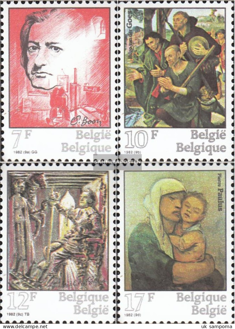 Belgium 2112-2115 (complete Issue) Unmounted Mint / Never Hinged 1982 Culture - Unused Stamps