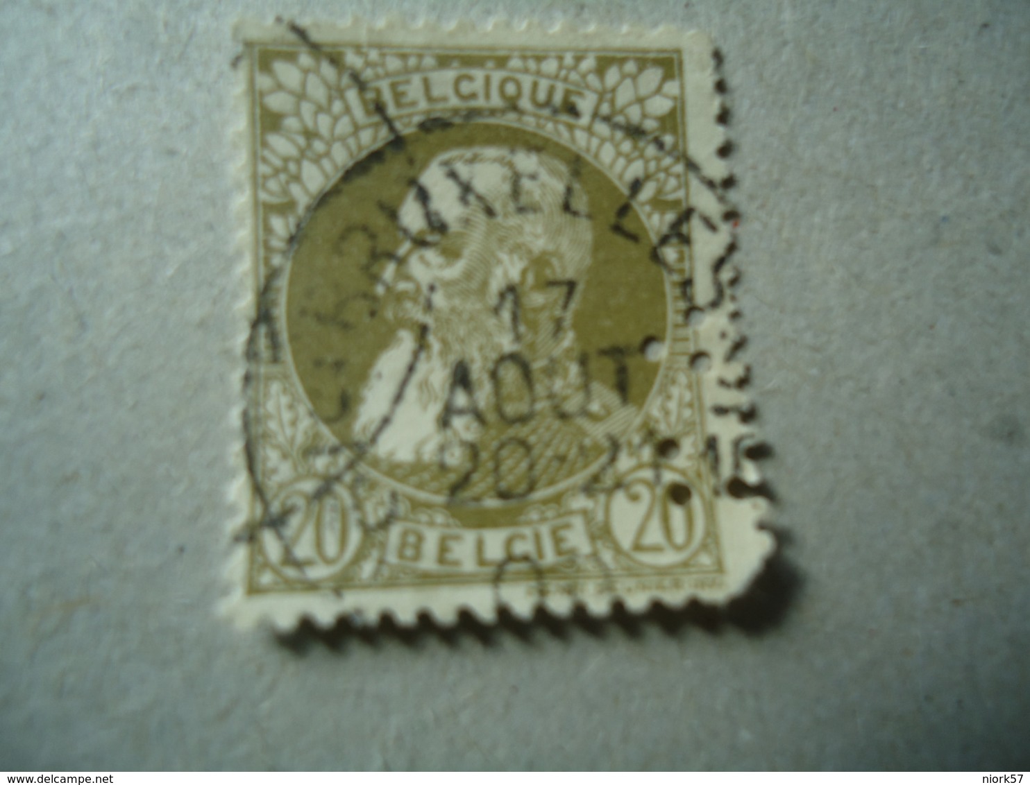 BELGIUM USED   PERFINS STAMPS - Unclassified