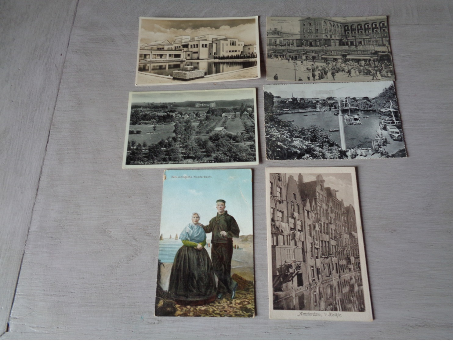 Lot de 60 cartes postales du Pays Bas      Lot van 60 postkaarten van Nederland  Holland   - 60 scans