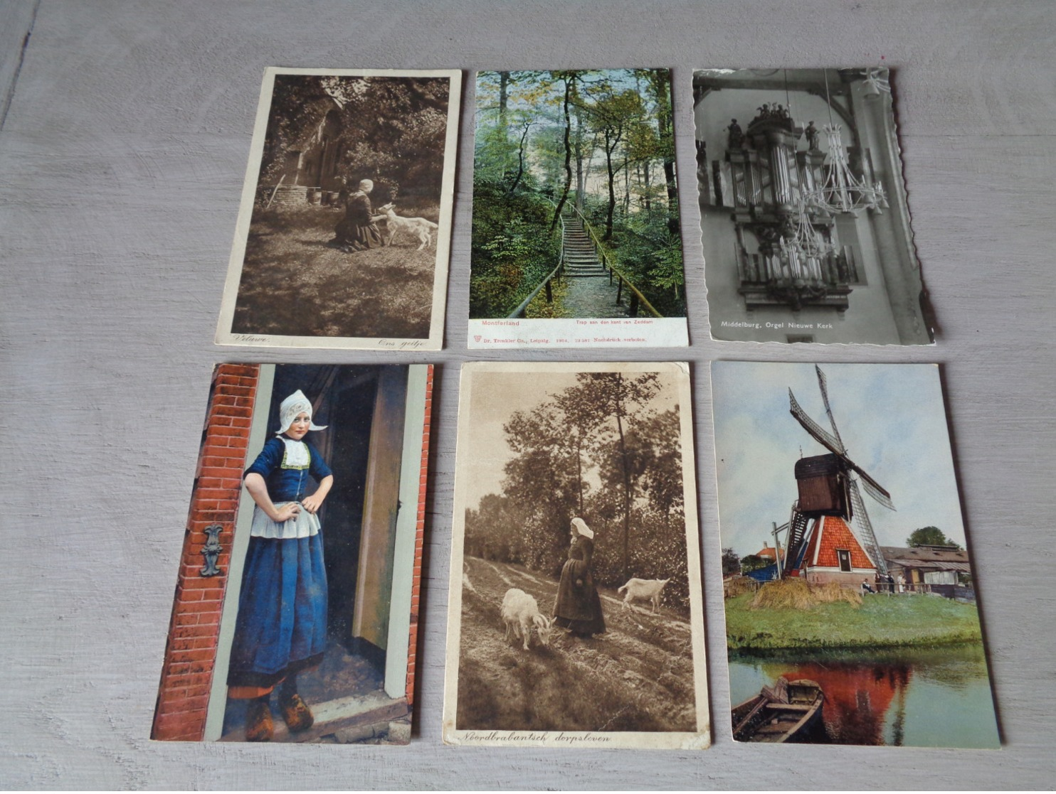 Lot de 60 cartes postales du Pays Bas      Lot van 60 postkaarten van Nederland  Holland   - 60 scans