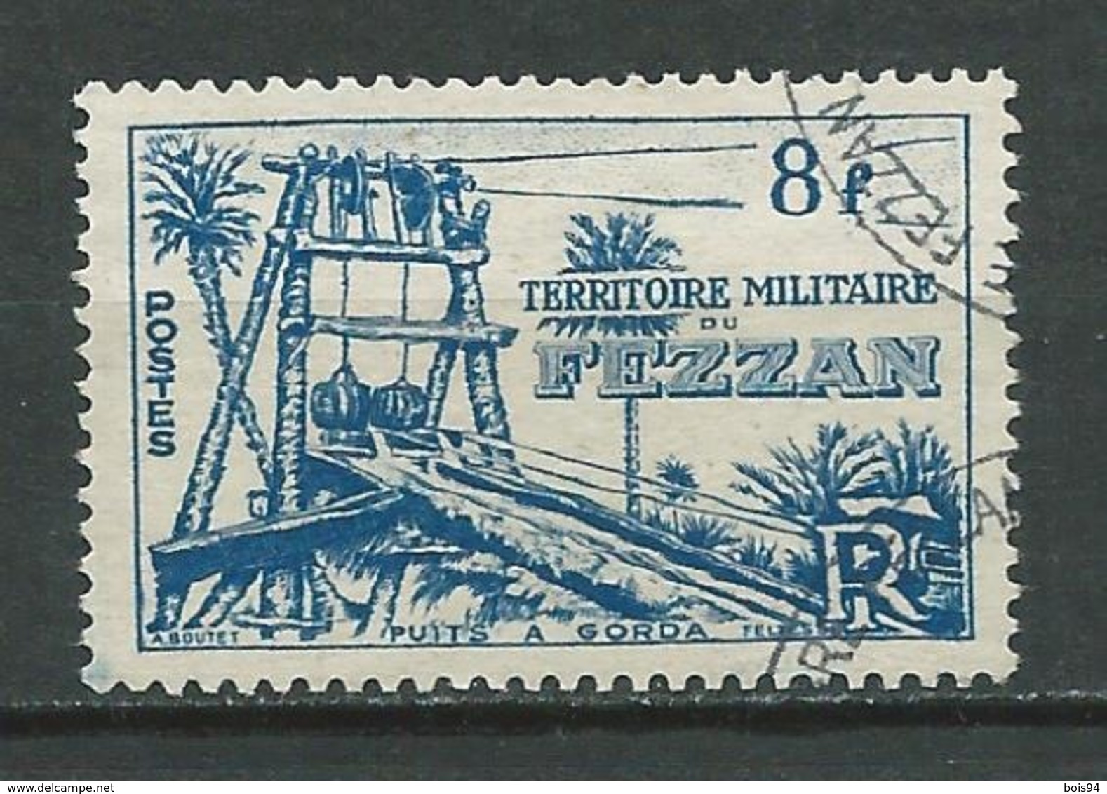 FEZZAN 1949 . N° 47 . Oblitéré . - Oblitérés