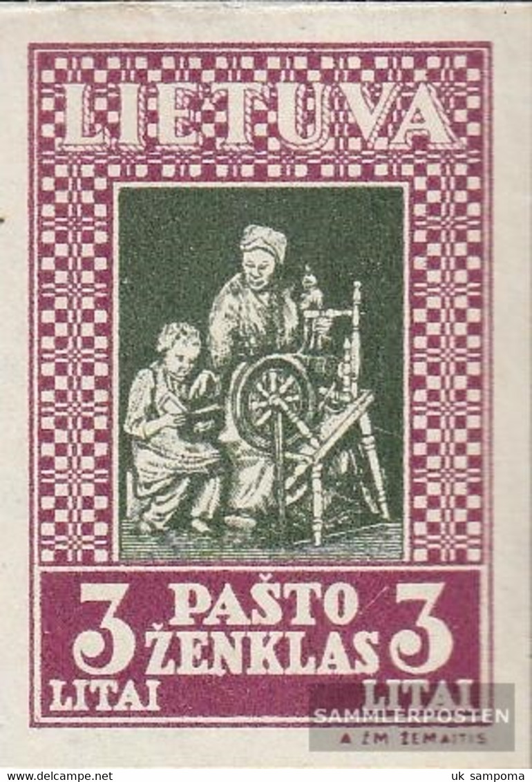 Lithuania 371B Unmounted Mint / Never Hinged 1933 Lietuvos Vaikas - Lituania