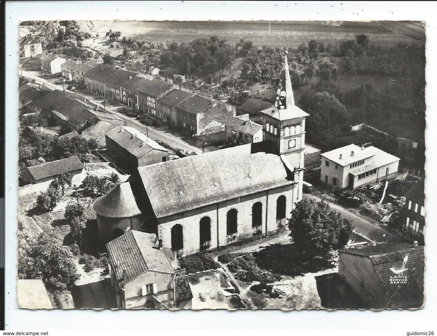 Teterchen En Avion Eglise - Autres & Non Classés