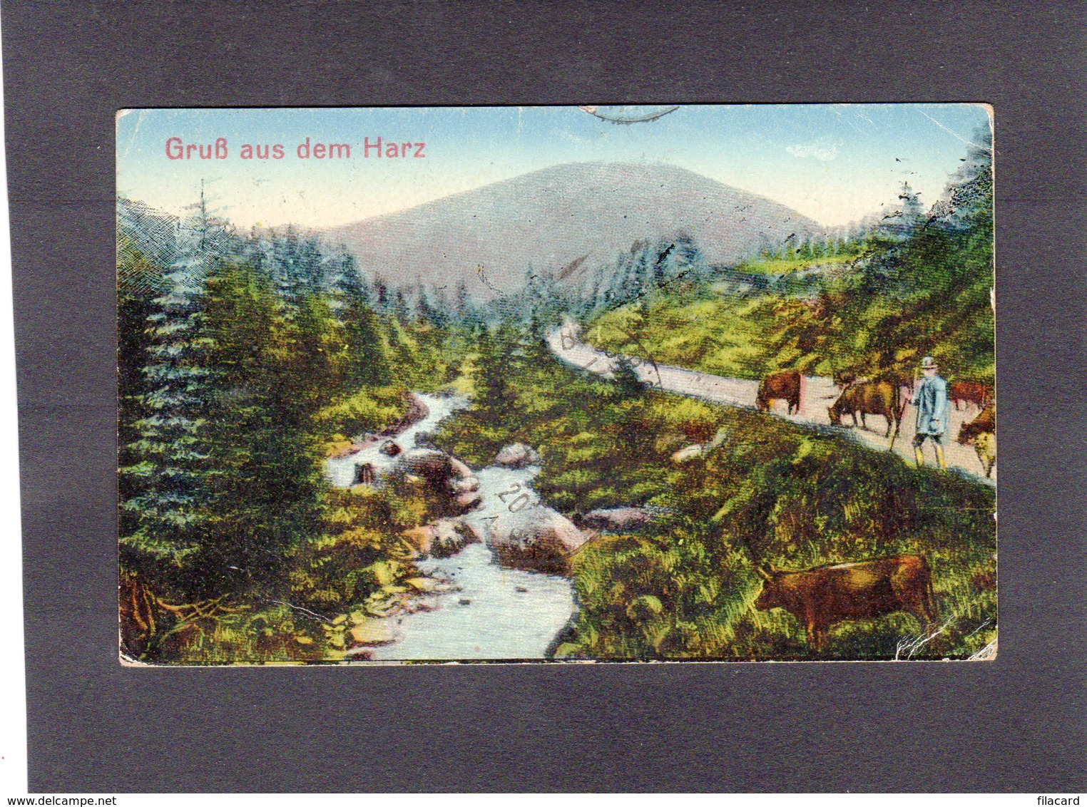 88815   Germania,  Gruss Aus Dem Harz,  VGSB  1920 - Harzgerode