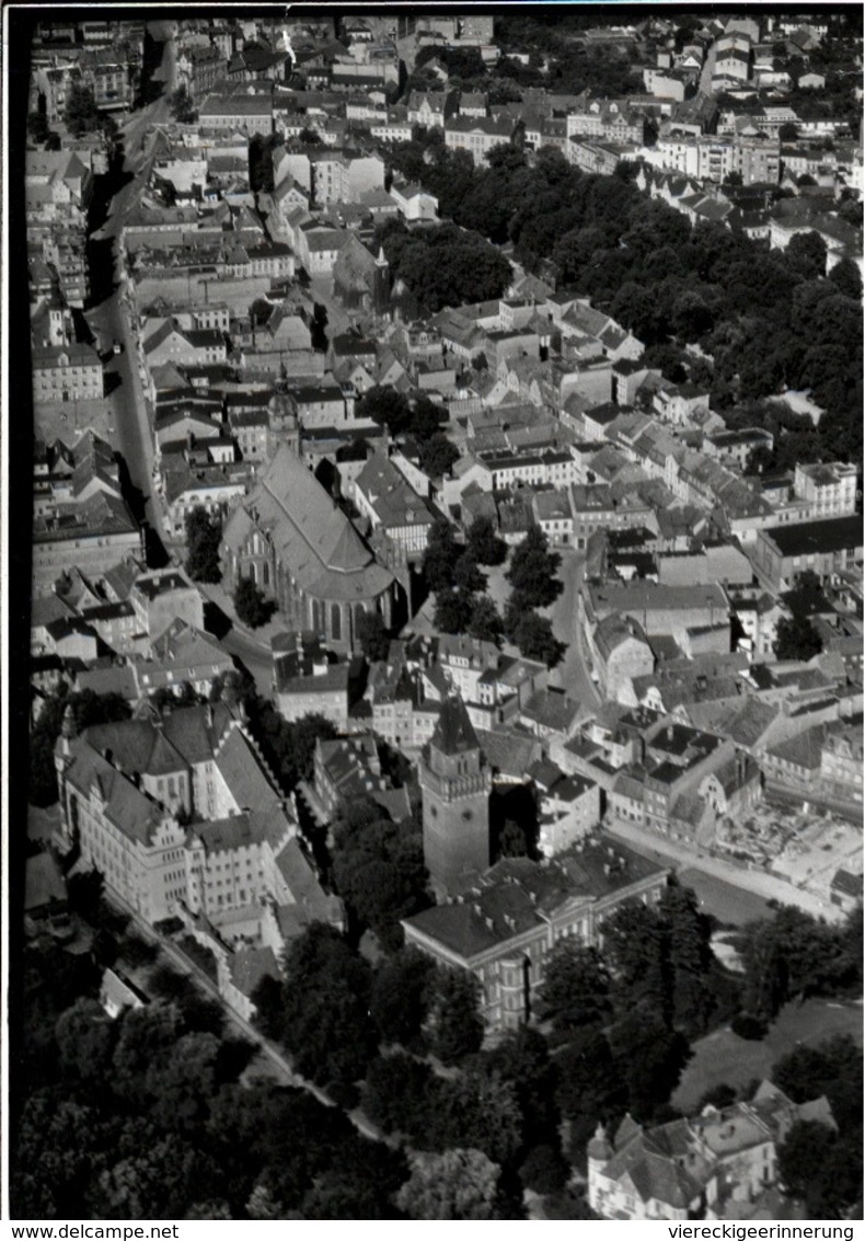 !  Cottbus, Seltenes Luftbild, Moderner Abzug, Nr. 36553, Format 12,5 X 15,6 Cm - Cottbus