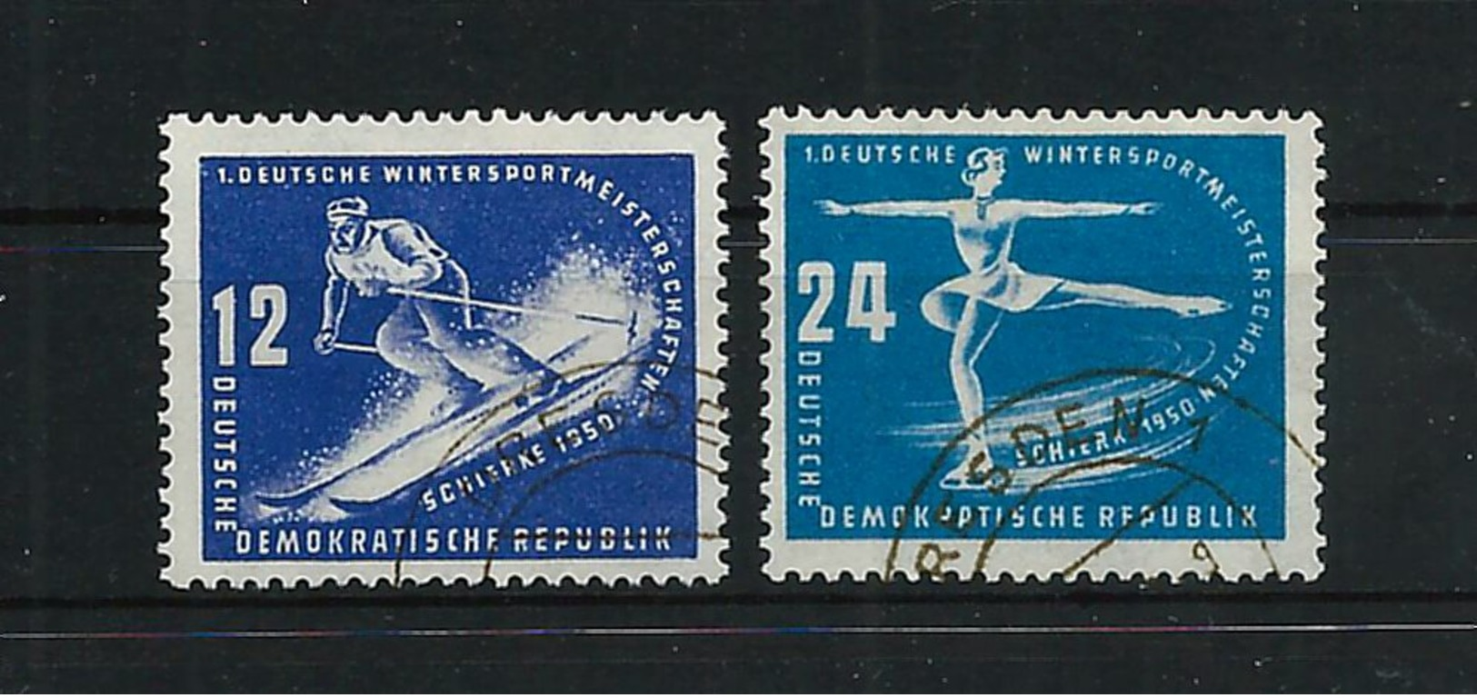 Germany , GDR ,  Michel-No. 246-247  (as Per Scans) VFU - Usados