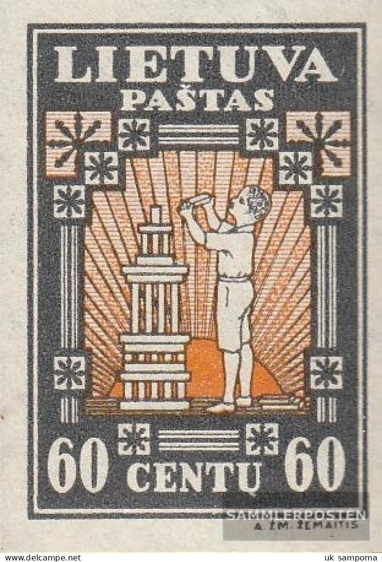 Lithuania 369B Unmounted Mint / Never Hinged 1933 Lietuvos Vaikas - Lithuania