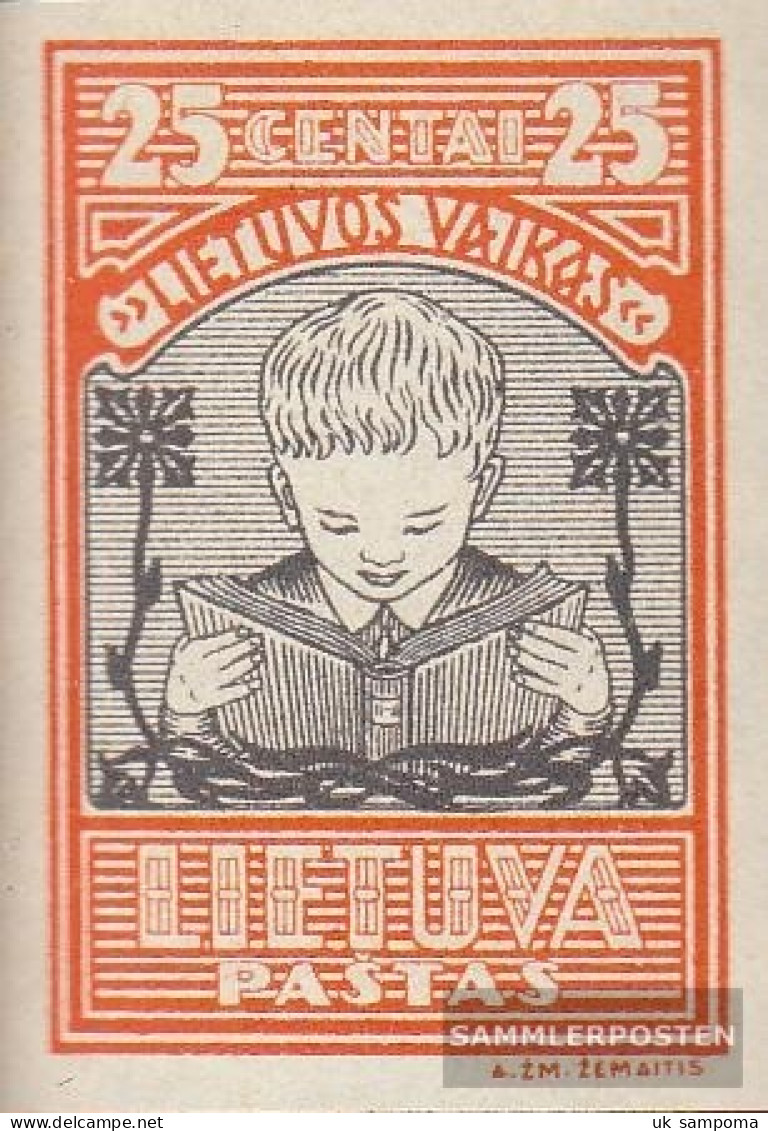 Lithuania 367B Unmounted Mint / Never Hinged 1933 Lietuvos Vaikas - Lituania