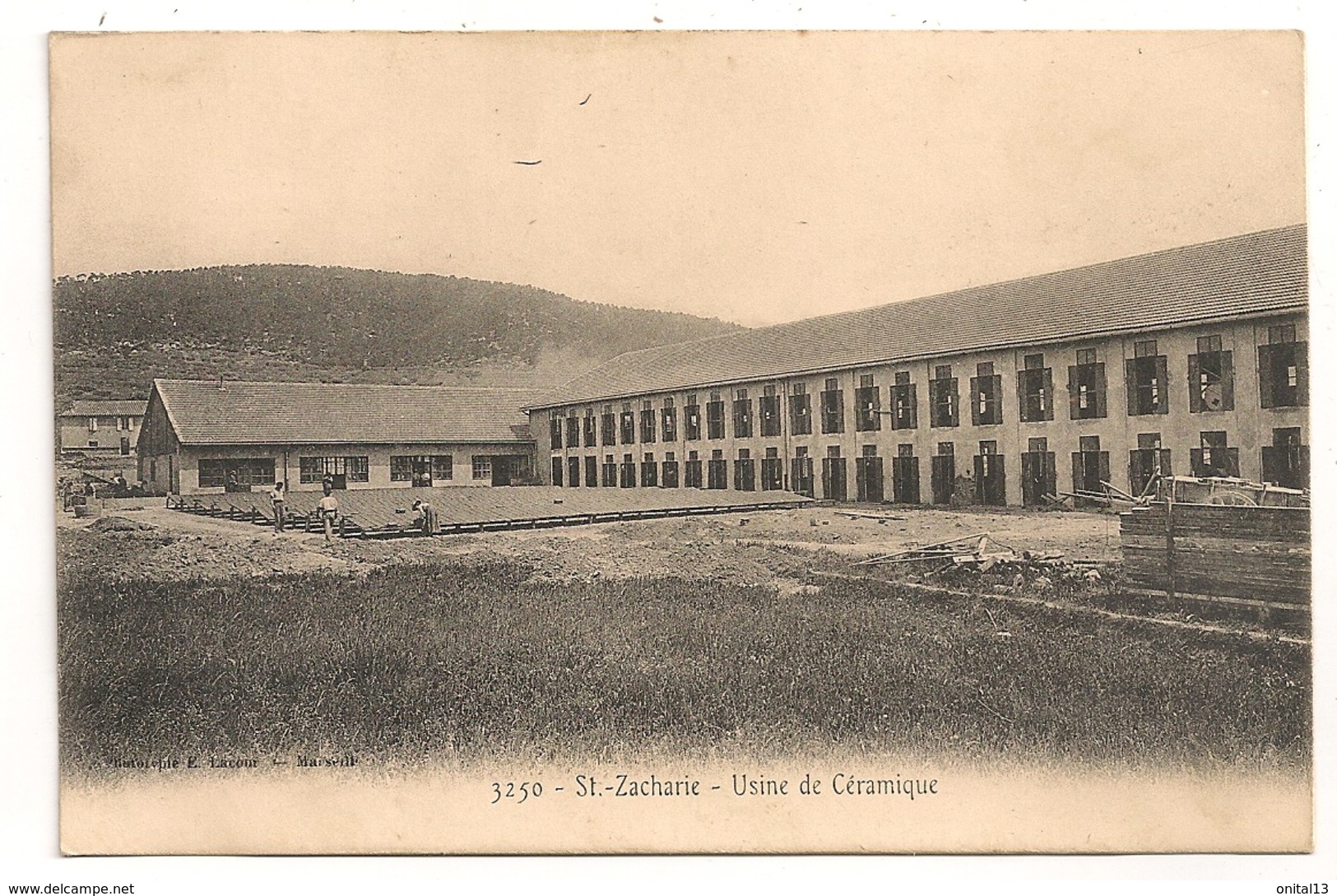 SAINT ZACHARIE / USINE DE CERAMIQUE   B1171 - Saint-Zacharie