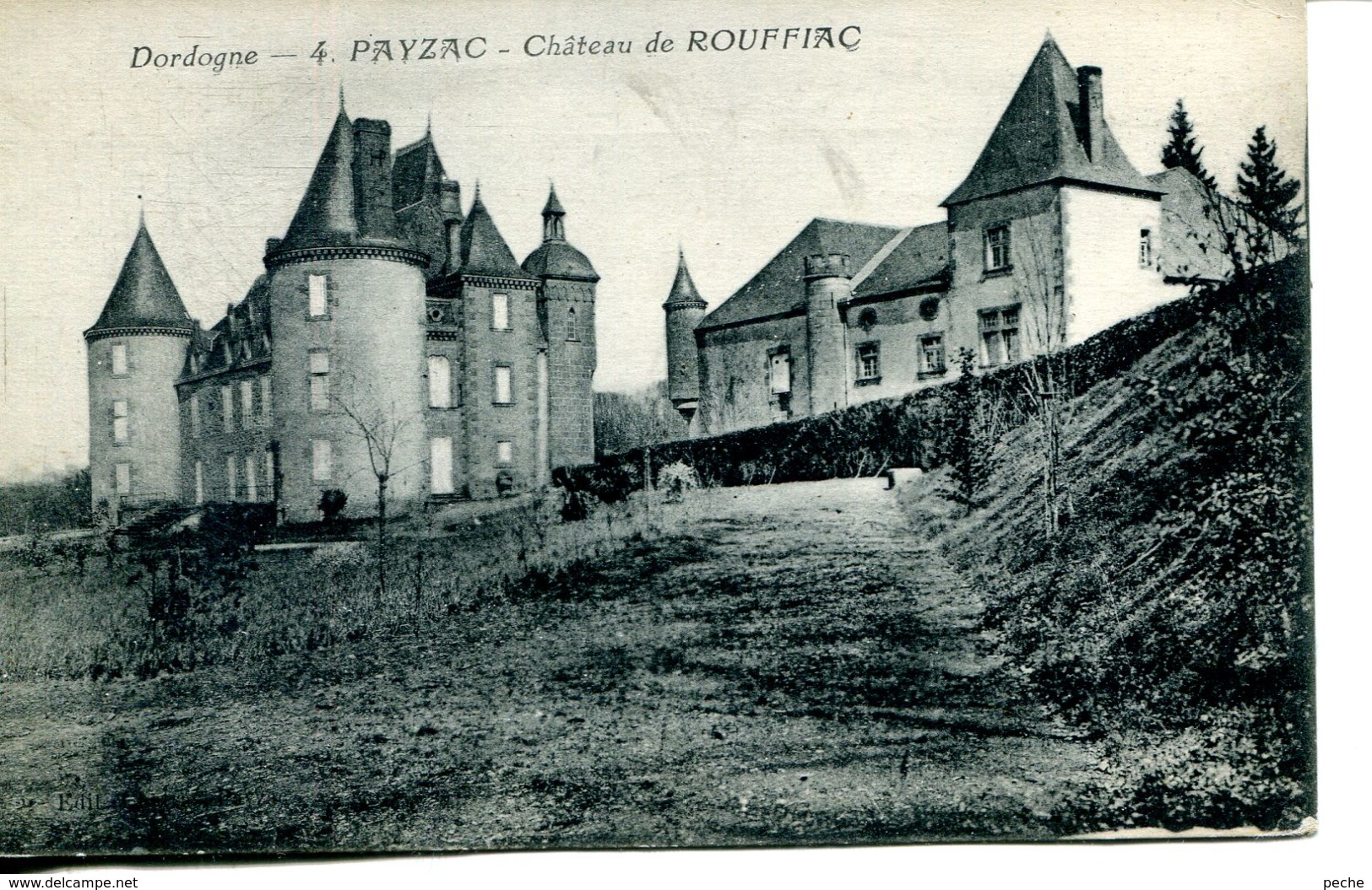 N°76024 -cpa Château De Rouffiac -Paysac- - Autres & Non Classés