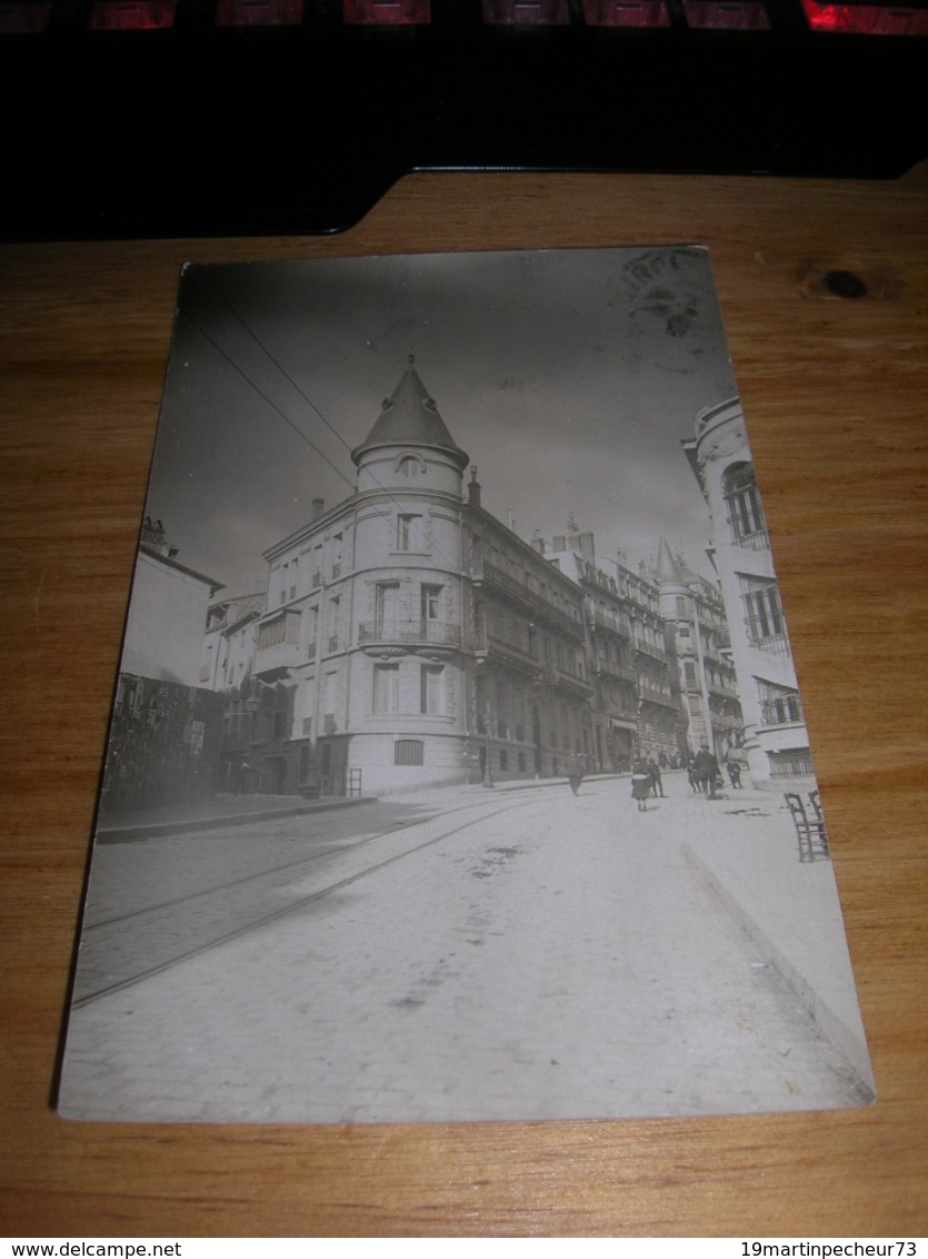 Carte Photo 9x14 V DD Beziers Bel Et Grand Immeuble Sur Les Boulevards Bon Etat - Beziers