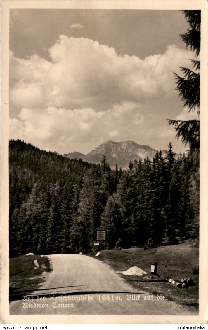 Auf Der Katschberghöhe - Blick Auf Die Niederen Tauern * 26. 5. 1954 - St. Michael Im Lungau