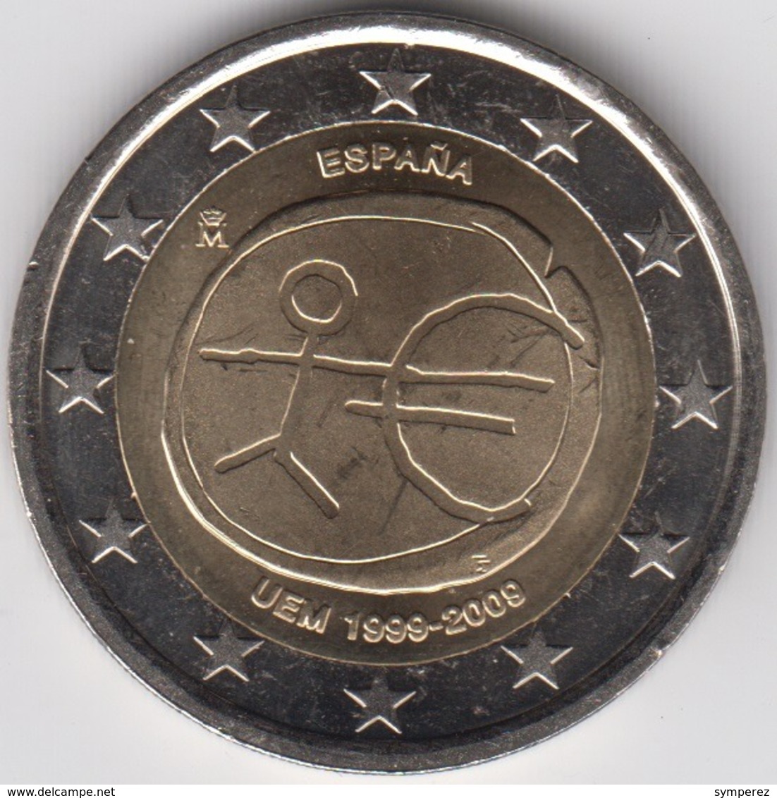 MONEDA 2€ ESPAÑA 2009 EMU-ESTRELLA GRANDE - España