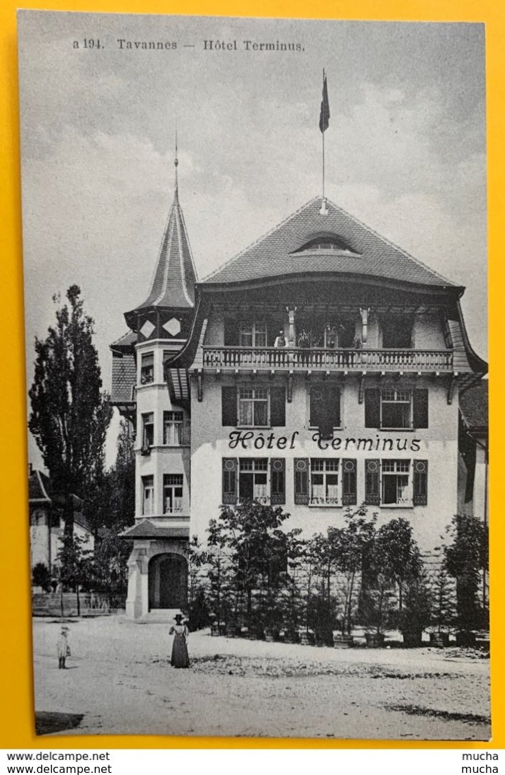 8642  - Tavannes Hôtel Terminus - Tavannes