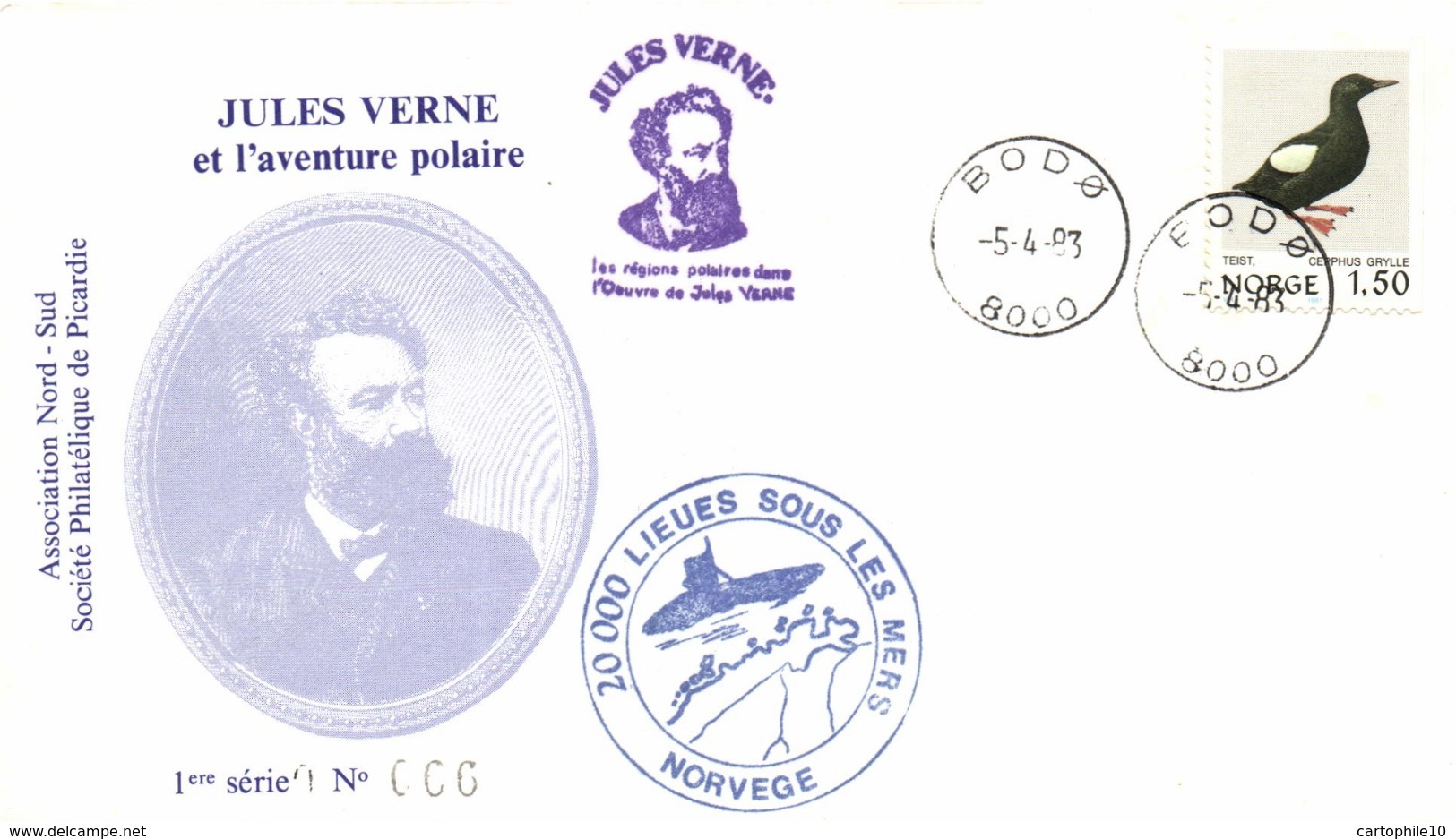 A SAISIR  TRES BELLE COLLECTION SUR JULES VERNE  ( le livre aventures et légendes  + 36 documents philatéliques )