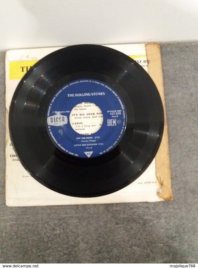 the Rolling Stones - time is on my side - off the hook - Decca 457.050 M - 1965 -