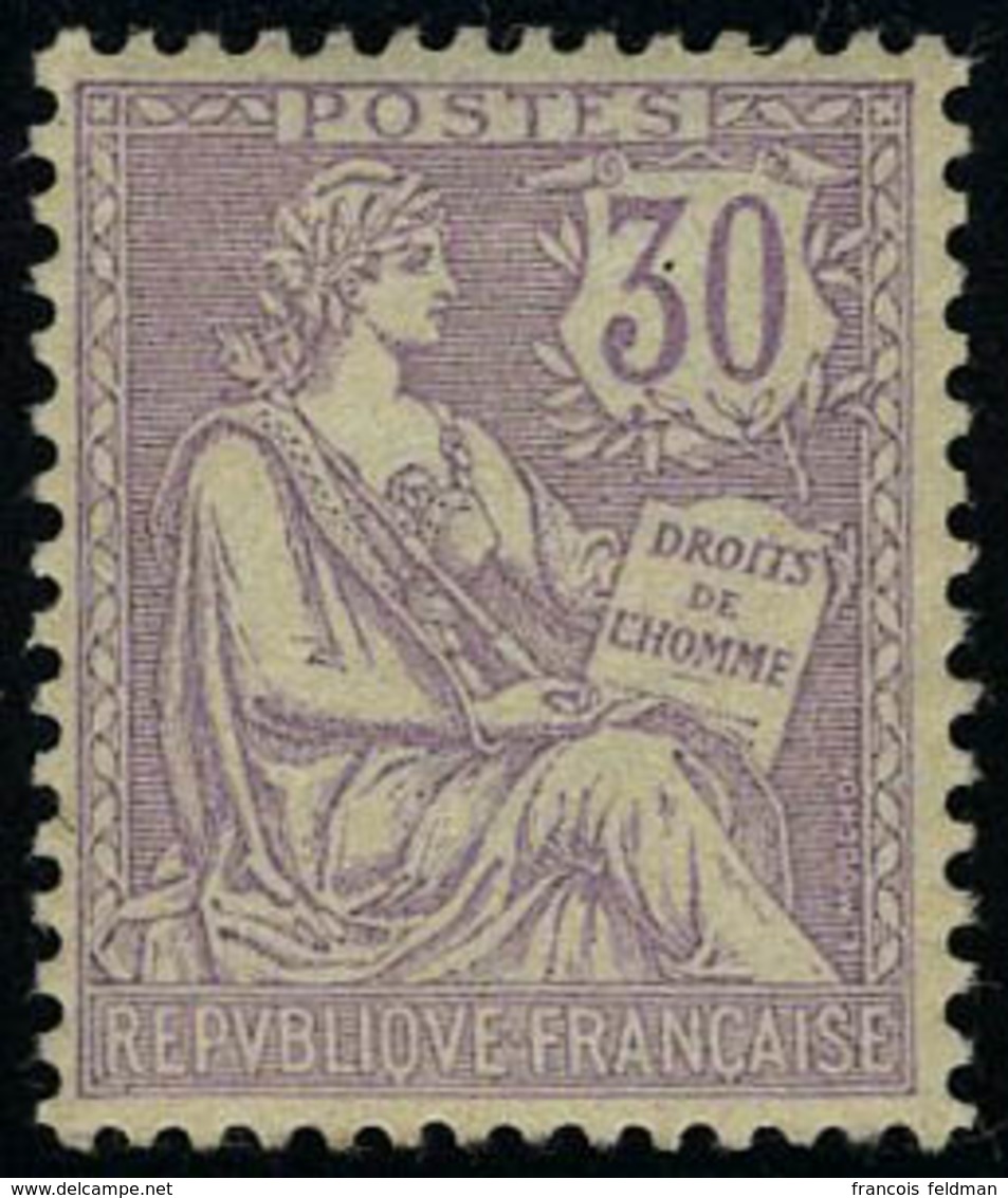 Neuf Sans Charnière N° 128, 30c Violet Excellent Centrage Superbe - Other & Unclassified