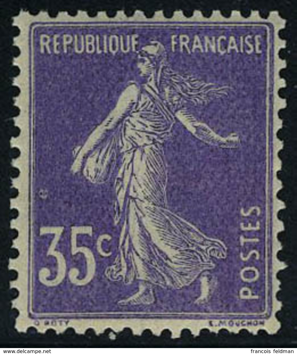 Neuf Sans Charnière N° 134, 135, 137/142, Les 8 Valeurs Semeuse T.B. - Other & Unclassified