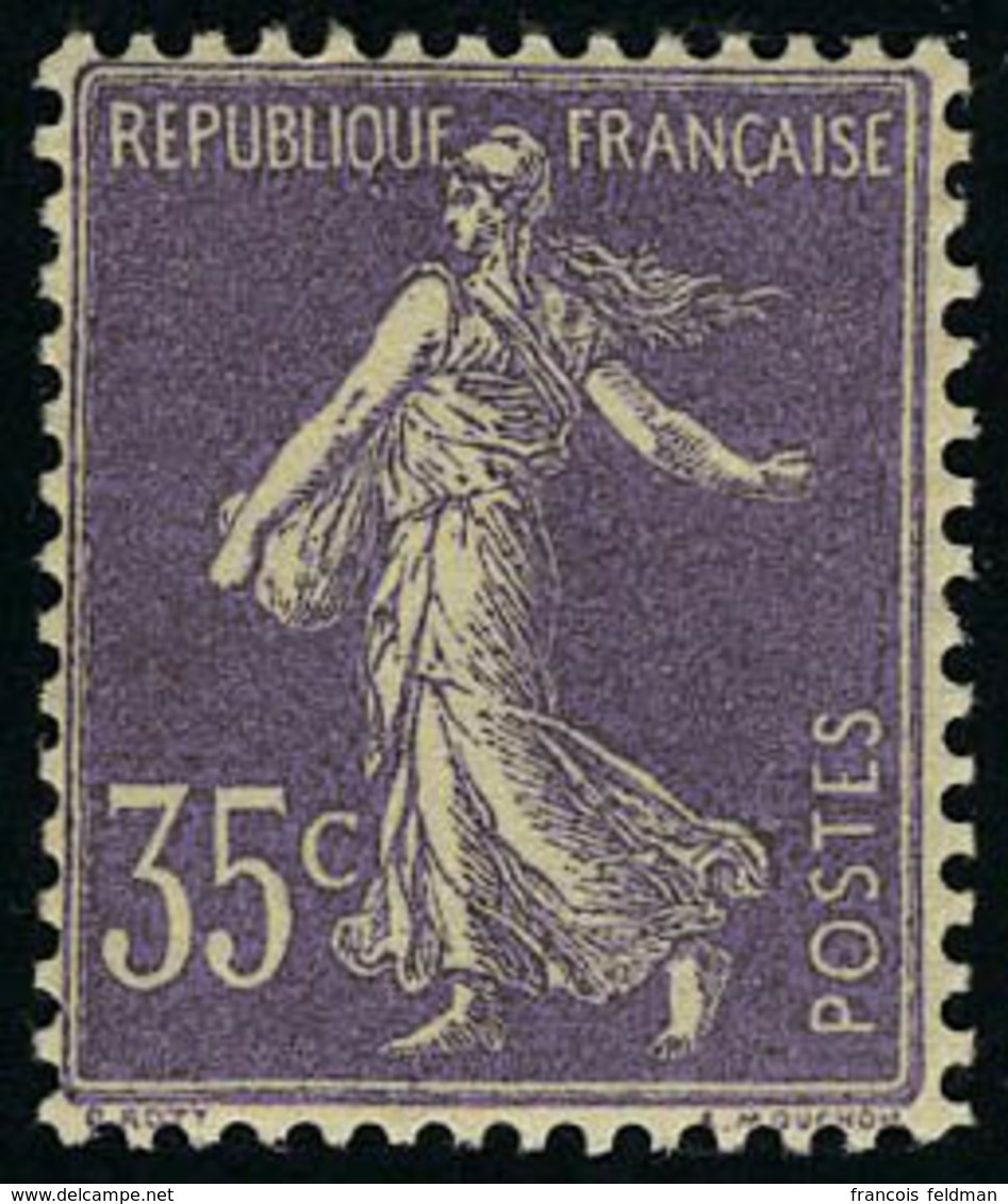 Neuf Sans Charnière N° 136, 35c Violet Excellent Centrage T.B. - Other & Unclassified